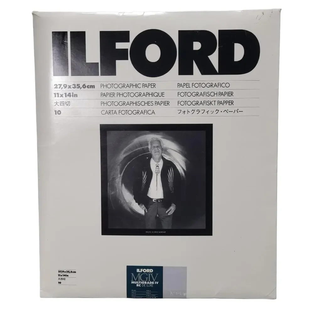 ILFORD MGIV Multigrade IV RC Deluxe 11x14 10 sheets Photographic Paper